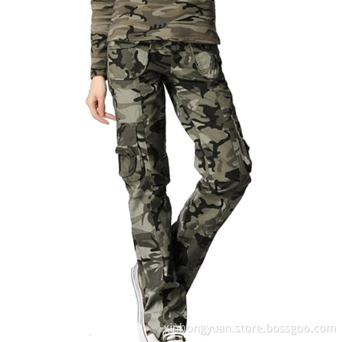Army tactical camouflage pants for women